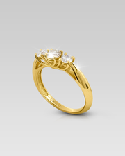 Anillo de compromiso Tridente