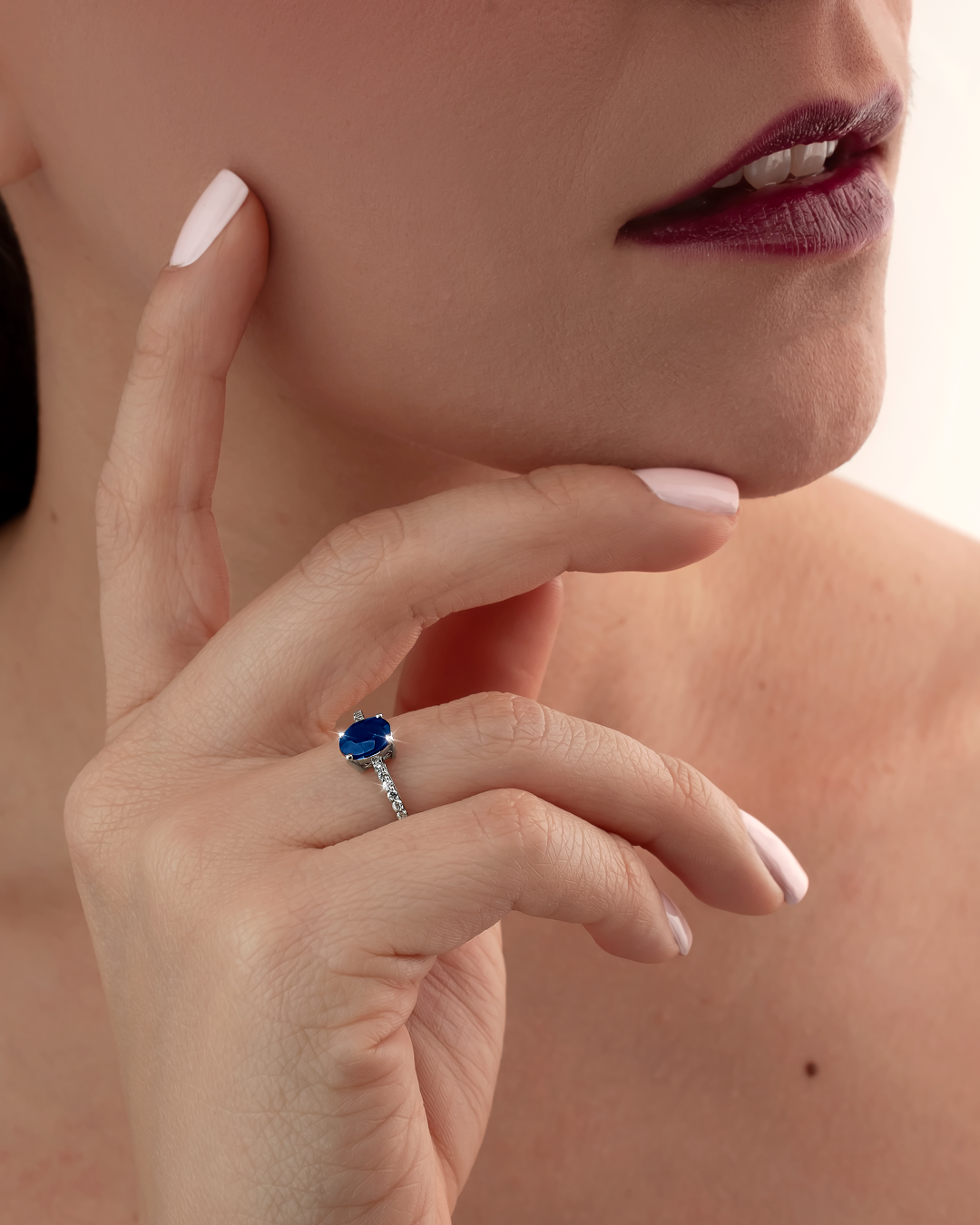 Anillo de Compromiso Saphir