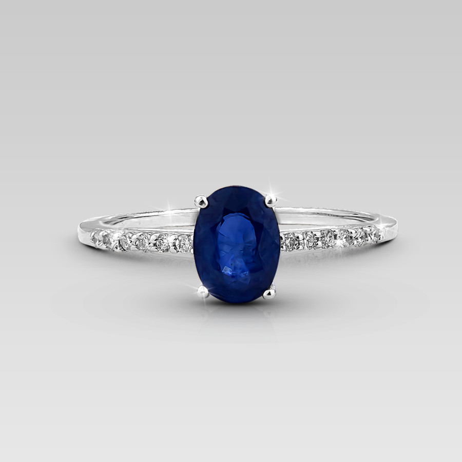 Anillo de Compromiso Saphir