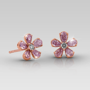 Zarcillo Pink Daisy