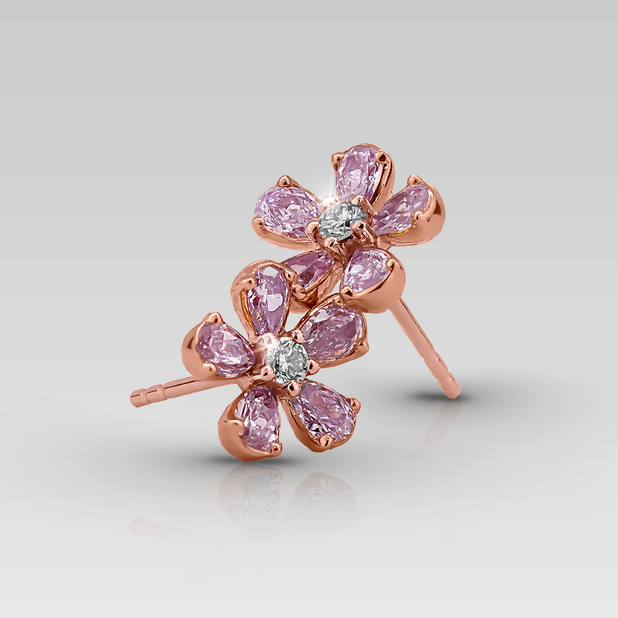 Zarcillo Pink Daisy
