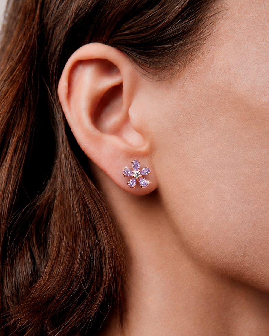 Zarcillo Pink Daisy