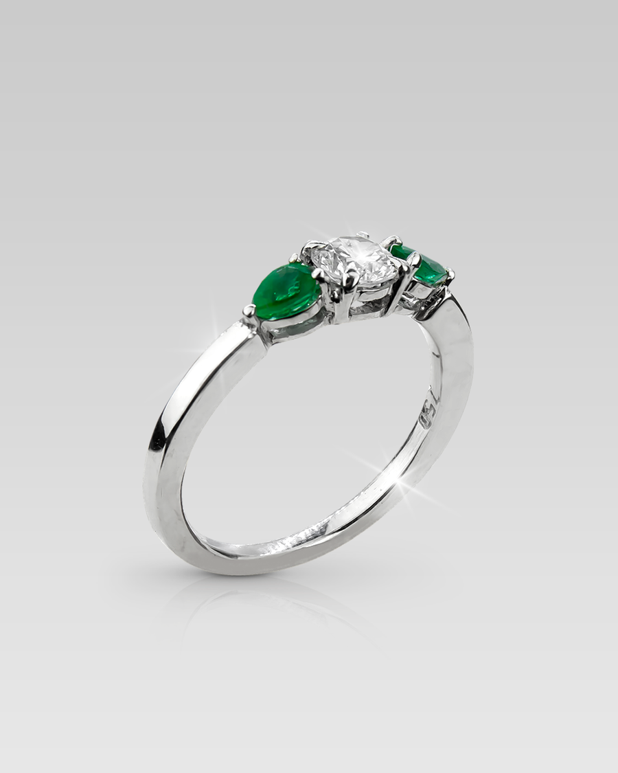 Anillo de Compromiso Garden