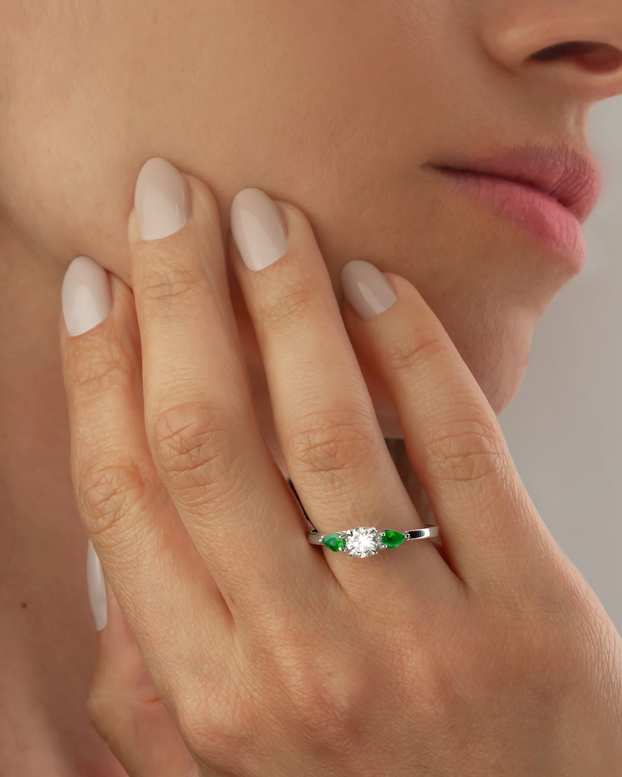 Anillo de Compromiso Garden