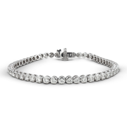 Pulsera Riviere Oro Blanco