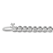 Pulsera Riviere Oro Blanco