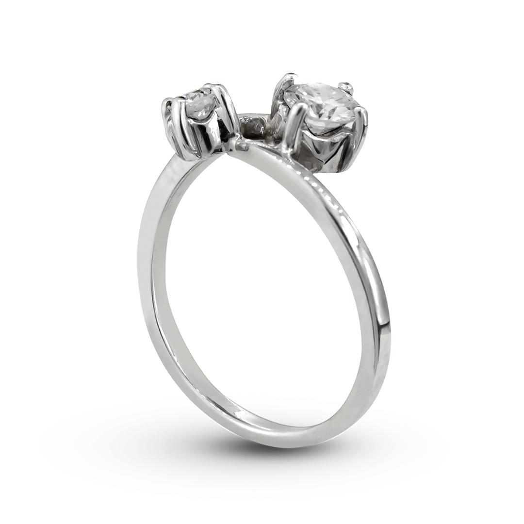 Anillo de compromiso tu y yo deals