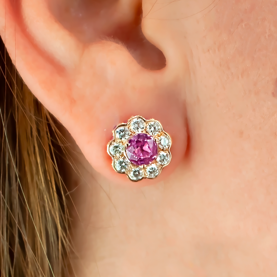 Zarcillo Fiori Rosa