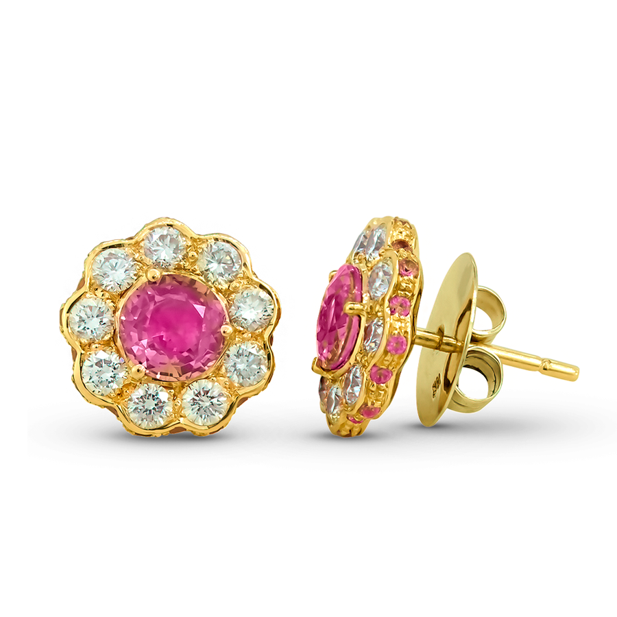 Zarcillo Fiori Rosa